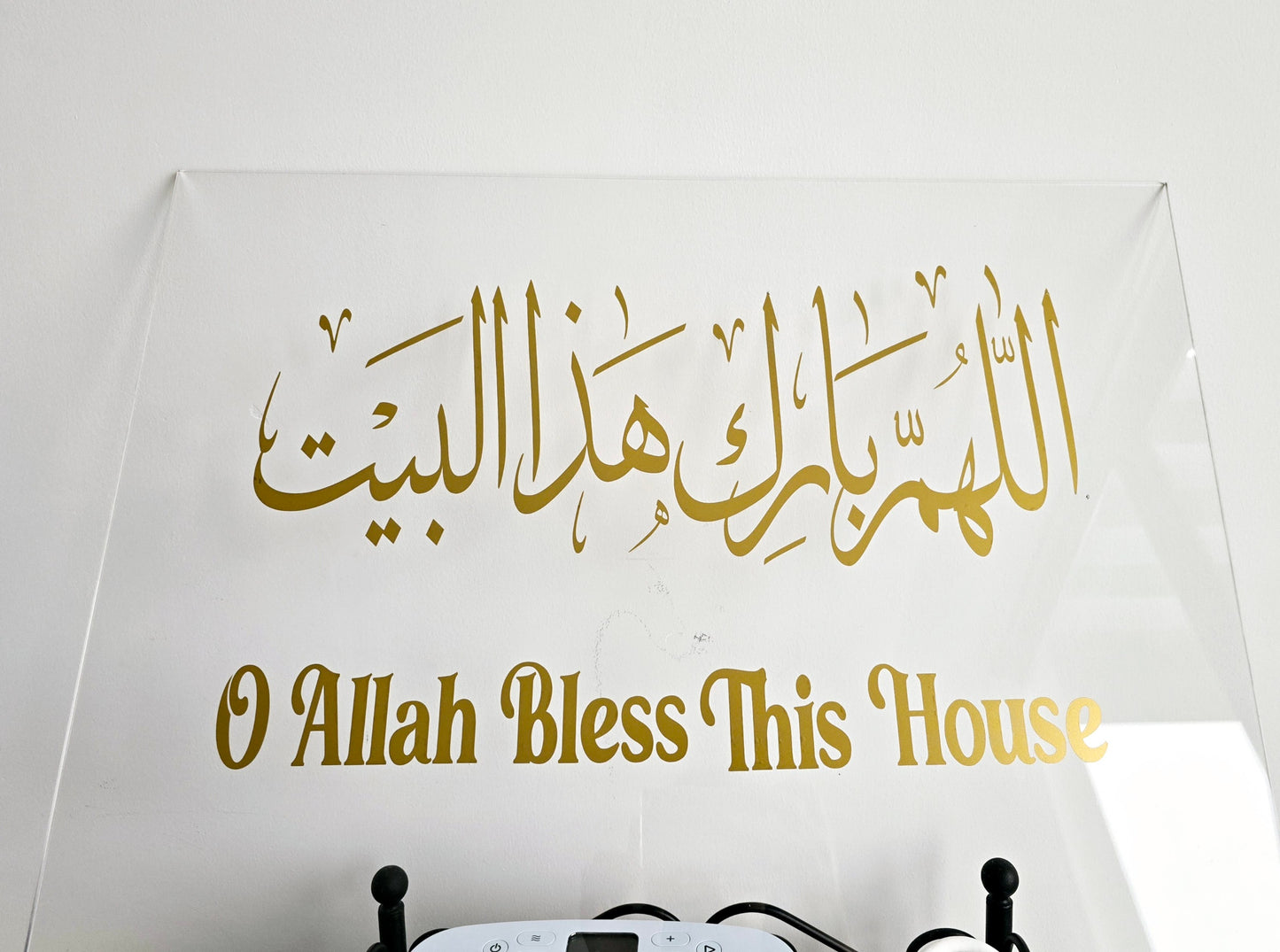 'Bless this house' Acrylic Plaque