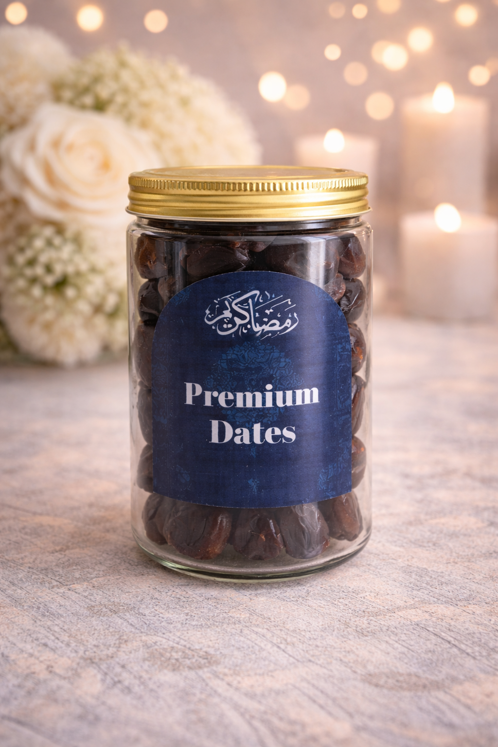 Ramadan Gift Box in Blue– Premium Islamic Gift Set with Mug, Dates, Mixed Nuts, Tasbeeh Counter & Magnetic Bookmark | Elegant Ramadan Kareem Gift for Family, Friends & Corporate Gifting