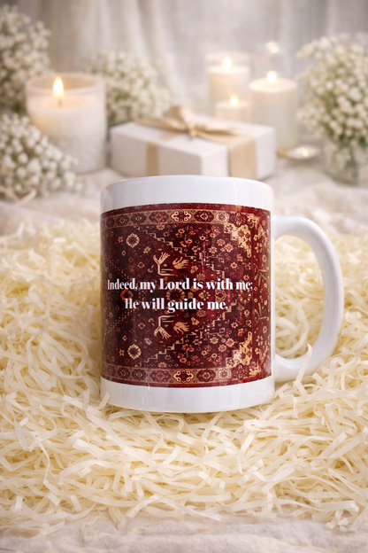 Ramadan Gift Box in Red – Premium Islamic Gift Set with Mug, Dates, Mixed Nuts, Tasbeeh Counter & Magnetic Bookmark | Elegant Ramadan Kareem Gift for Family, Friends & Corporate Gifting