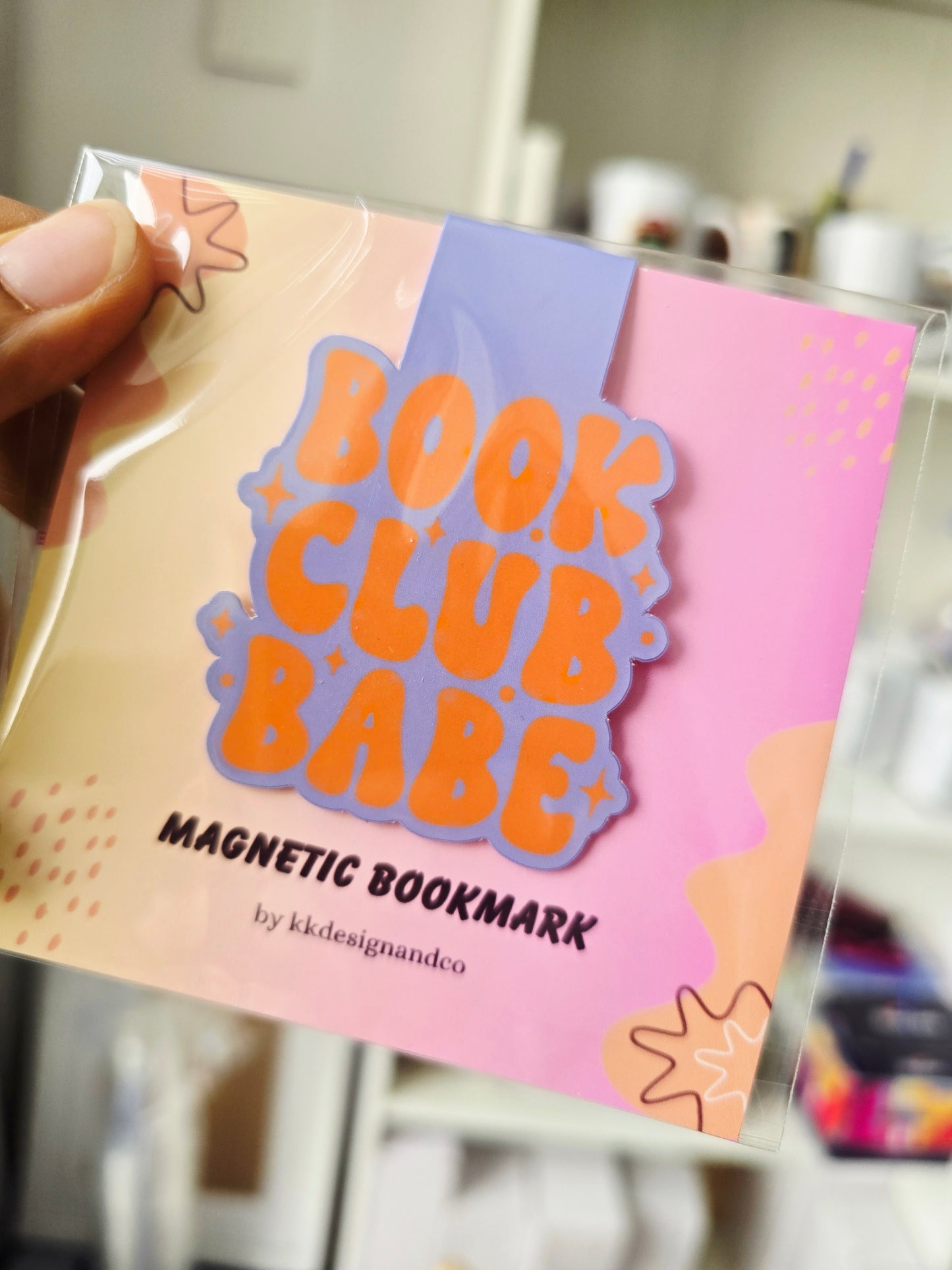 Book Club Babe Magnetic Bookmark