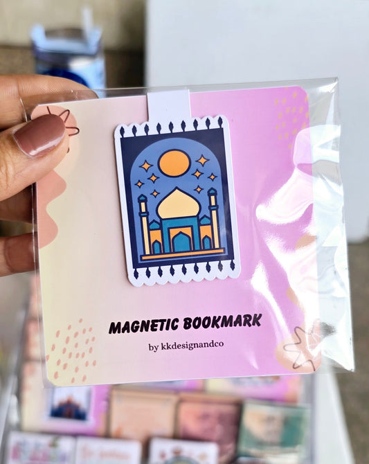 Prayer Mat styled Magnetic Bookmark 