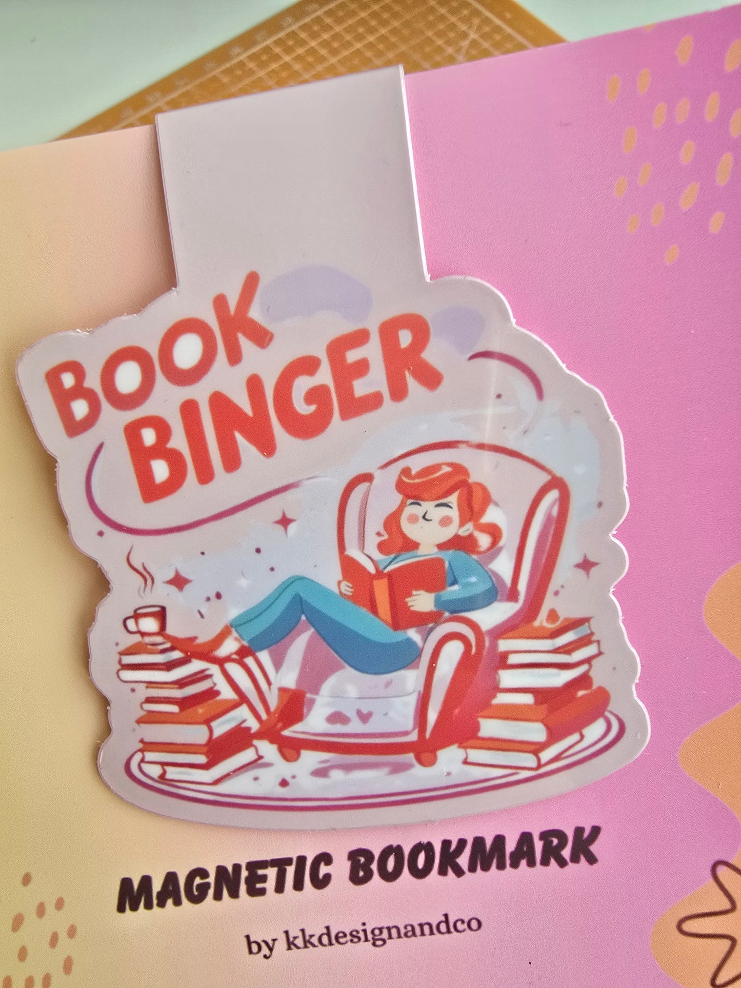 Book Binger 01 Magnetic bookmark