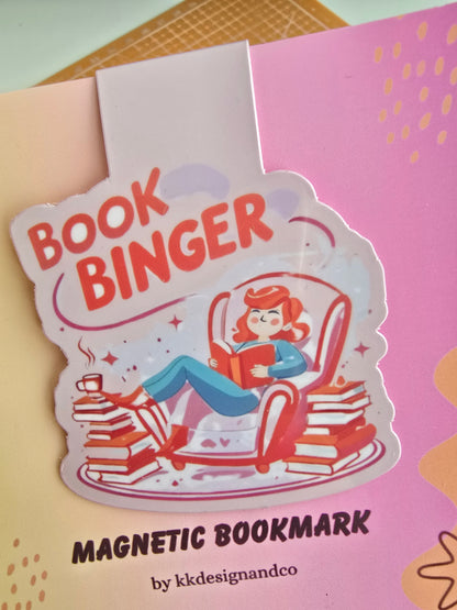 Book Binger 01 Magnetic bookmark