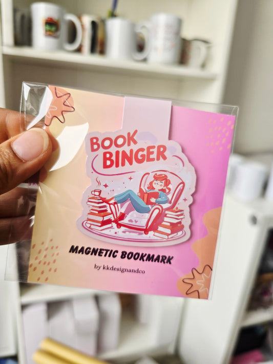 Book Binger 01 Magnetic bookmark