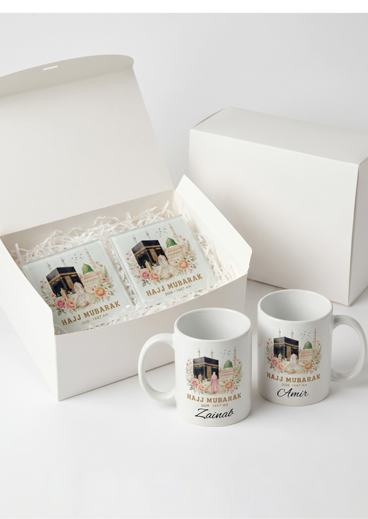 Hajj Mubarak Gift Set for couples or friends
